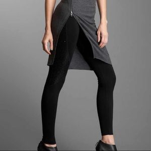 Black leggings with sequin detail